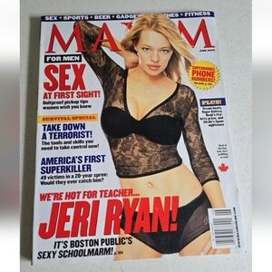 Maxim Magazine 2000s Jeri Ryan